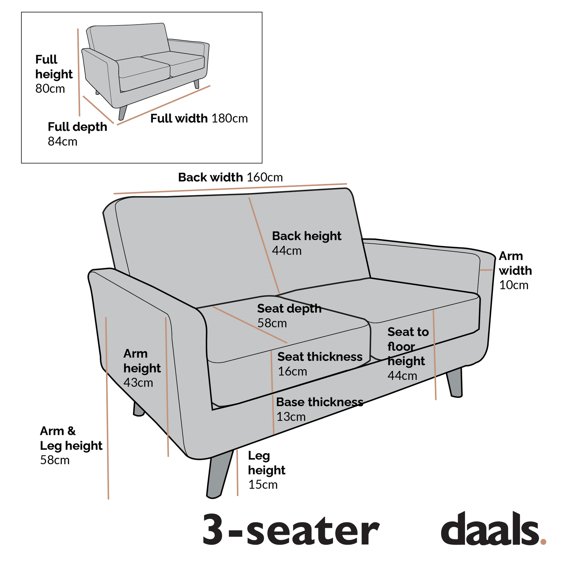 Clarence Velvet Sofa