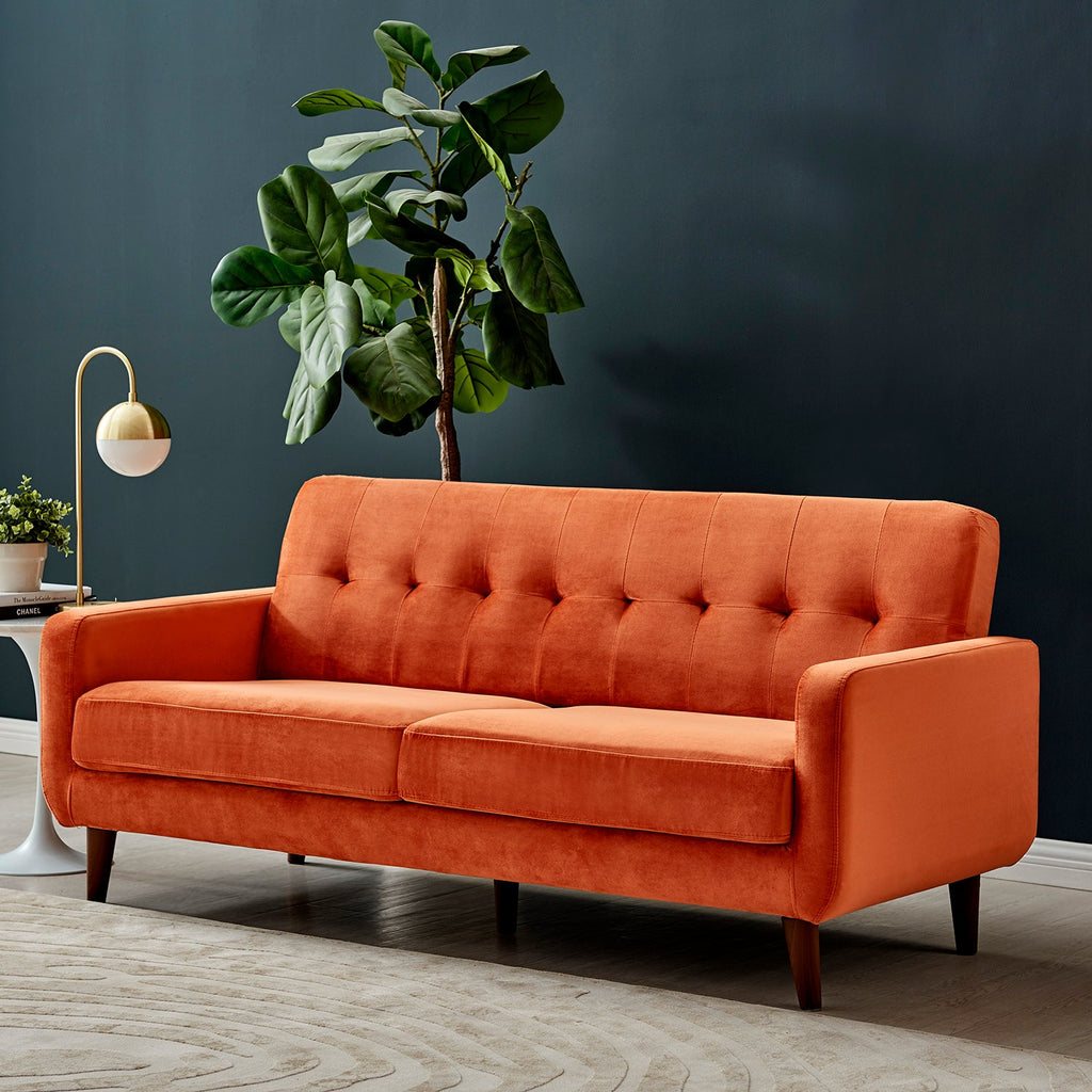 Clarence Velvet Sofa